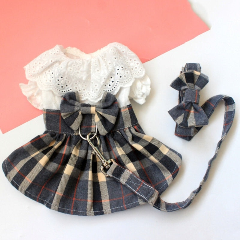 Dog Skirt With Big Bowknot