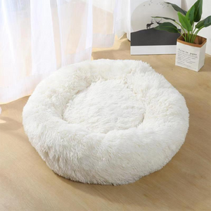 Plush Round Sofa Cushion