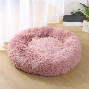 Plush Round Sofa Cushion