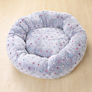 Plush Round Sofa Cushion