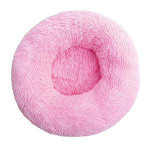 Plush Round Sofa Cushion