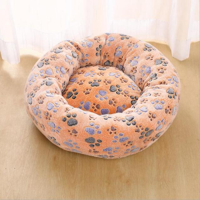 Plush Round Sofa Cushion