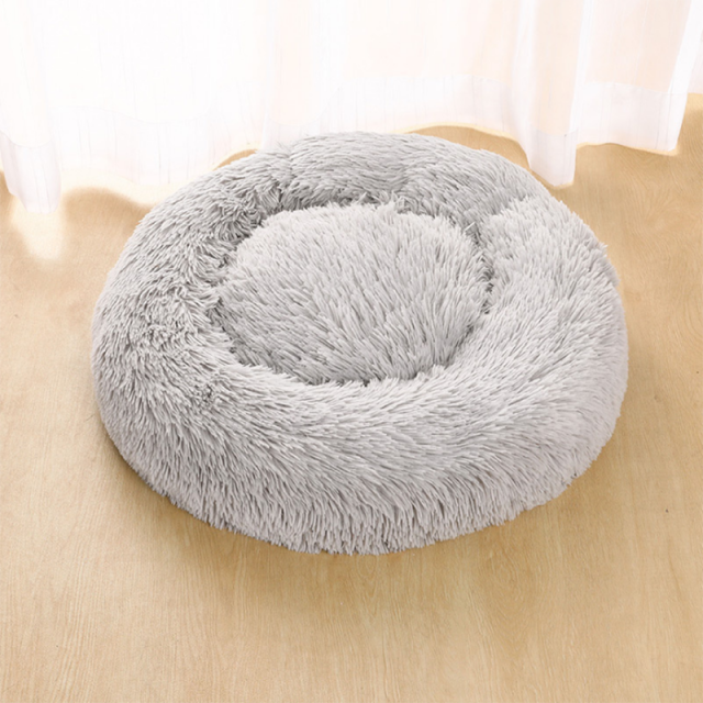 Plush Round Sofa Cushion