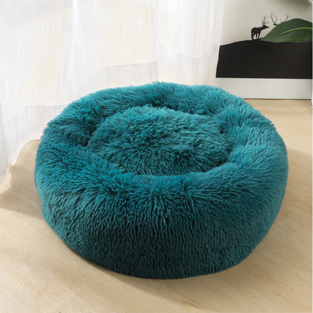 Plush Round Sofa Cushion