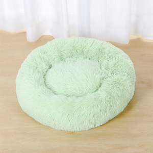 Plush Round Sofa Cushion