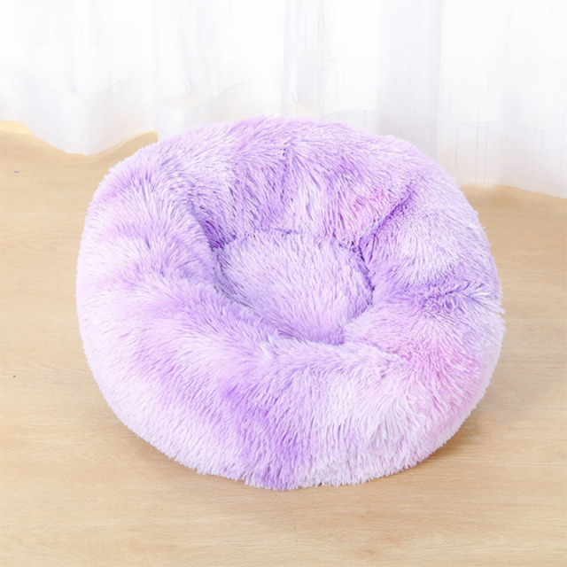 Plush Round Sofa Cushion