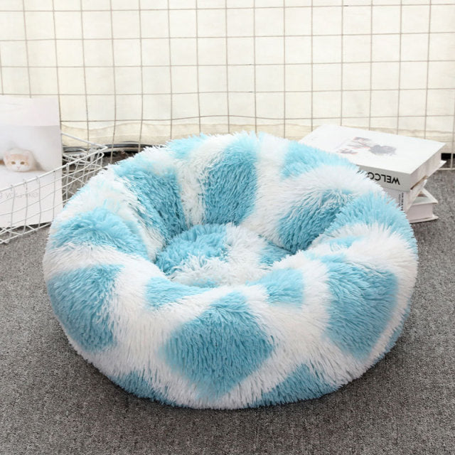 Plush Round Sofa Cushion