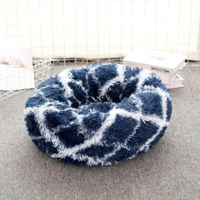 Plush Round Sofa Cushion