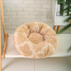 Plush Round Sofa Cushion