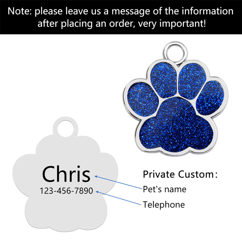 Personalized Engraved ID Tag