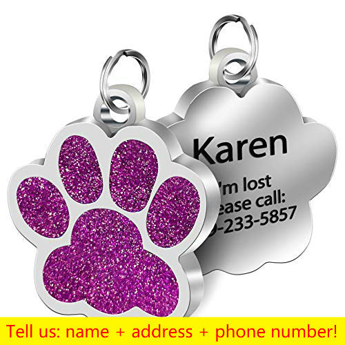 Personalized Engraved ID Tag