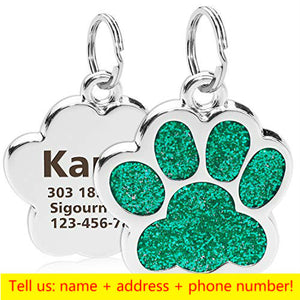 Personalized Engraved ID Tag