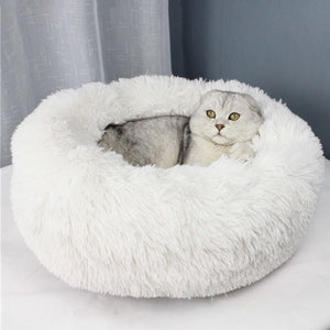 Plush Round Sofa Cushion