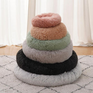 Plush Round Sofa Cushion