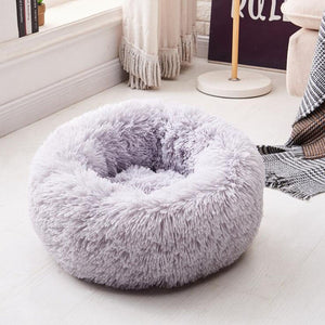 Plush Round Sofa Cushion