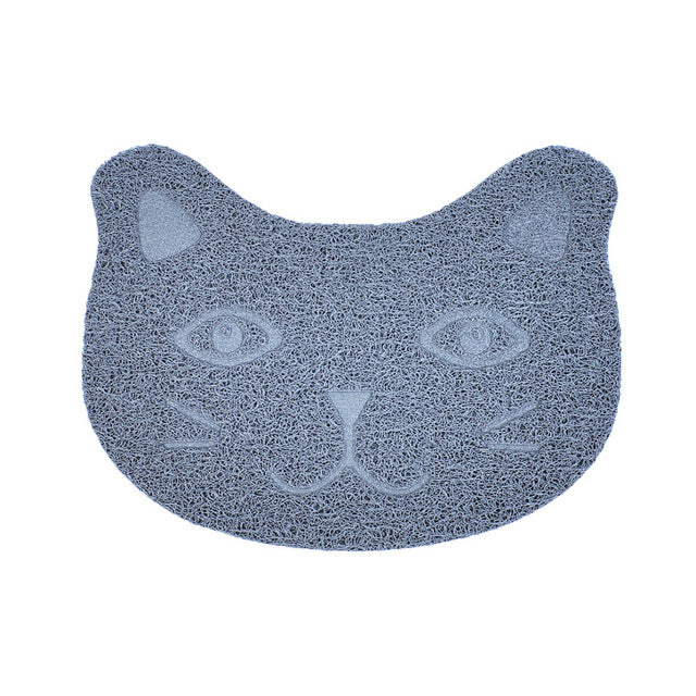 Paw Print Litter Mat